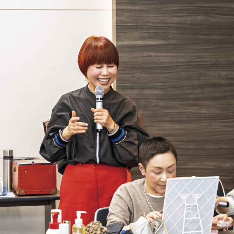 【60代美容】人気ヘア＆メイクアップアーティスト山本浩未さんが、スキンケアとメイクの正しいお作法を伝授！『素敵友の会』会員限定 第3回目素敵カルチャースクールレポート！