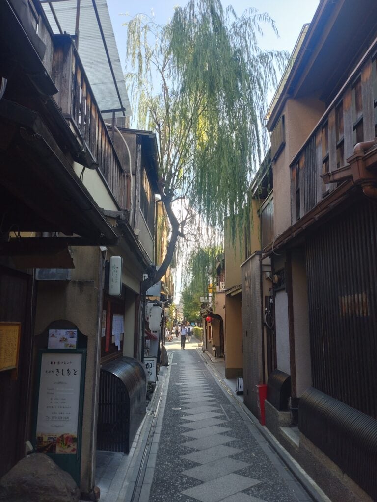 先斗町の路地