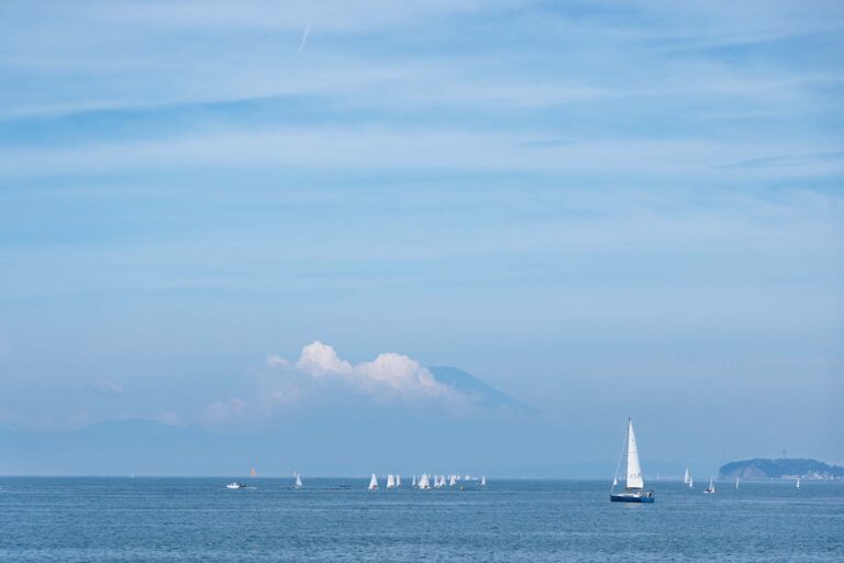 快晴の海