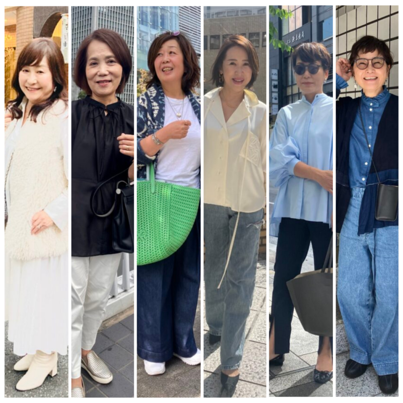 【60代スナップ】50・60代はお出かけに何着る？今日から真似できるお手本コーデ6選