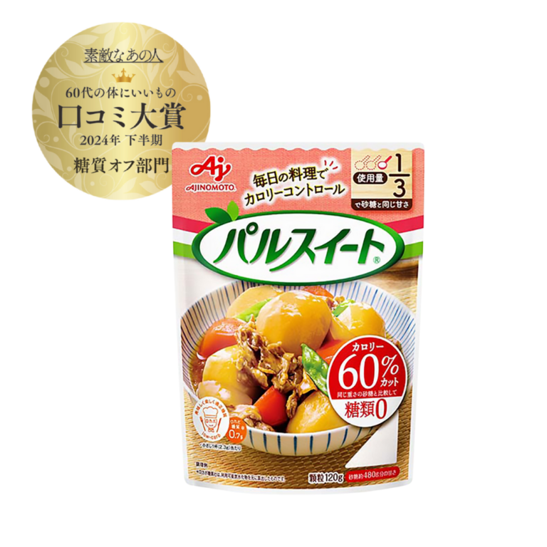 味の素　パルスイート® 120g ¥545（編集部調べ）／味の素