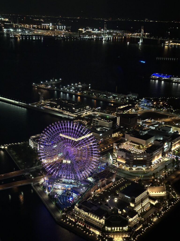 横浜・みなとみらいの夜景