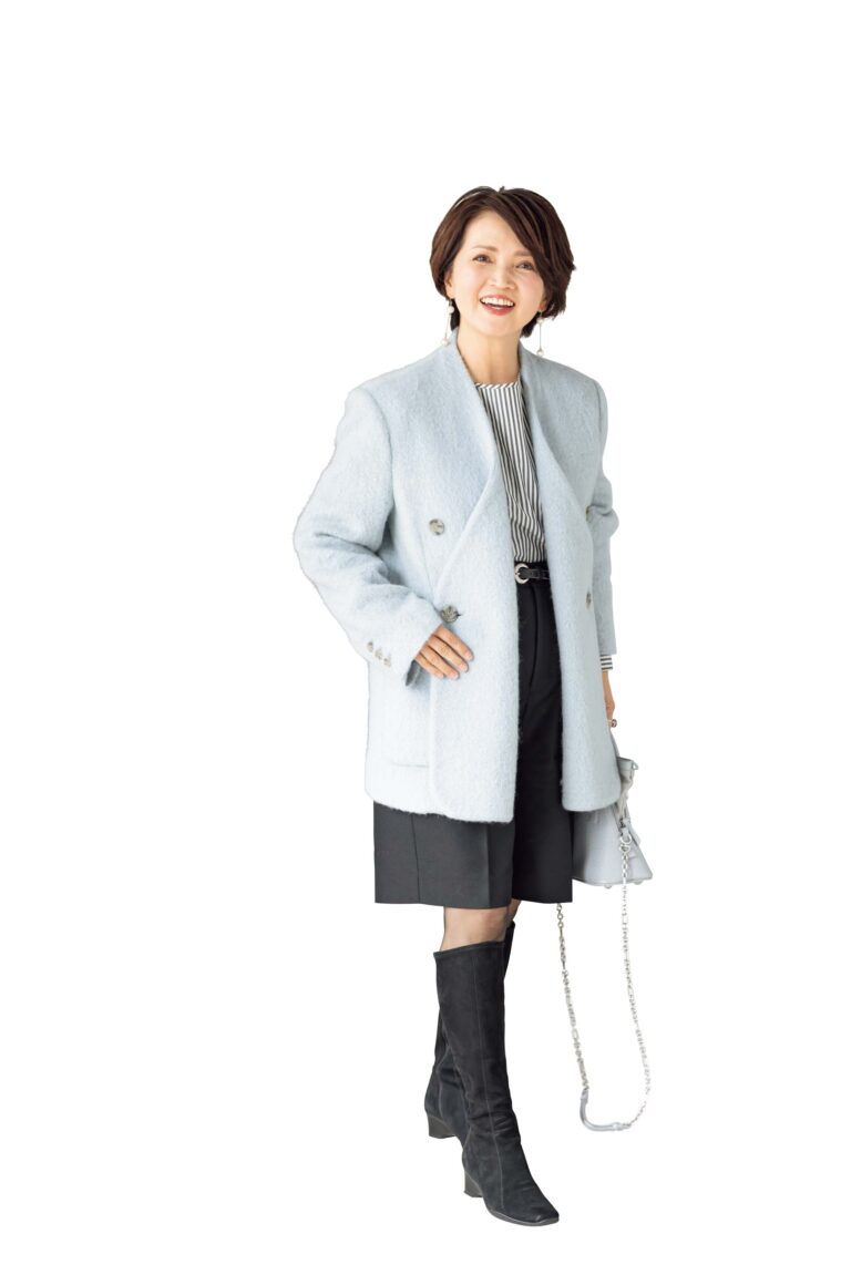 モデル事務所代表／門田美由紀さん（62 歳）身長154㎝