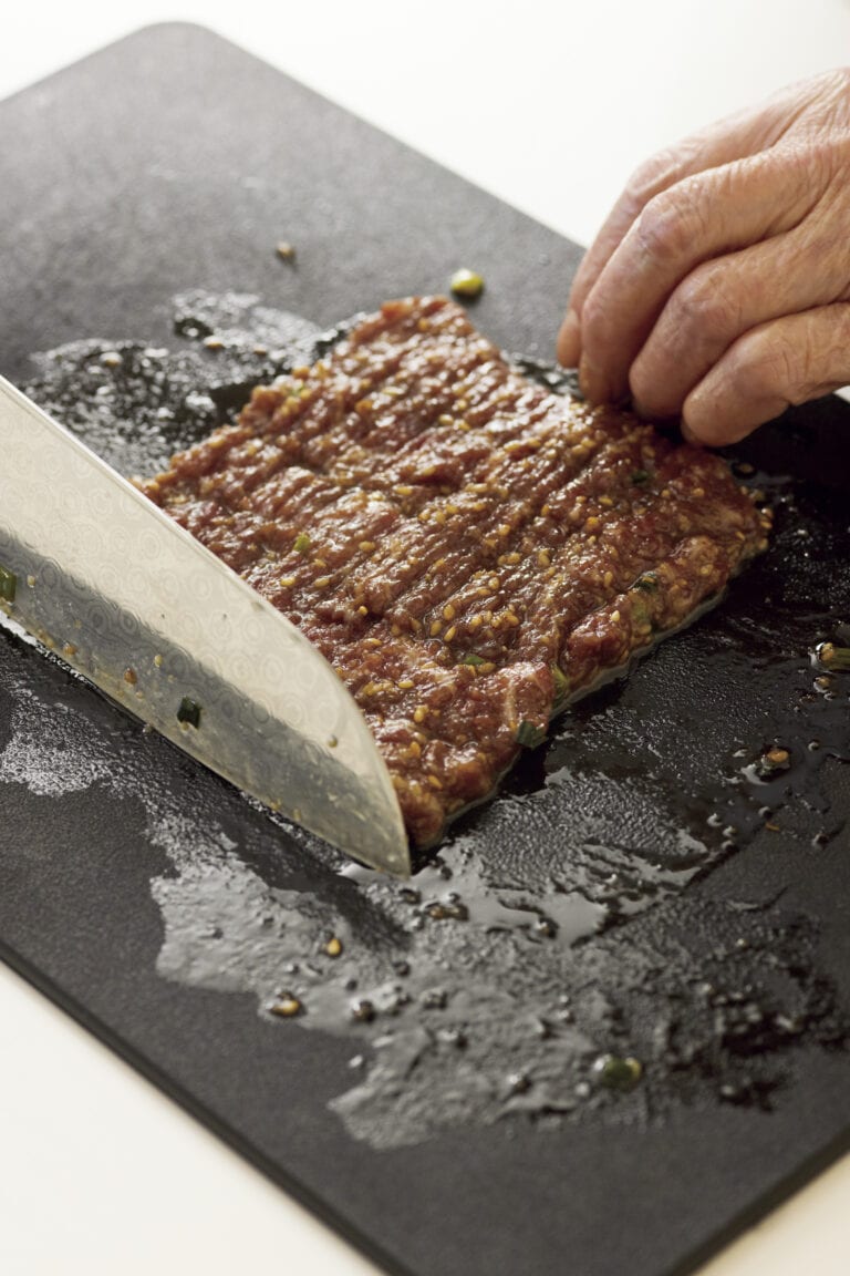 サンジョク（牛肉の串焼き）　作り方 2-c