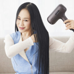 髪を傷めないために短時間勝負！私は6分です！（美香さん）