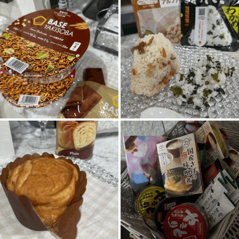 【60代ライフスタイル】おいしい非常食を実食レポート！常温保存できるアルファ米・パン・カップ麺などをご紹介！