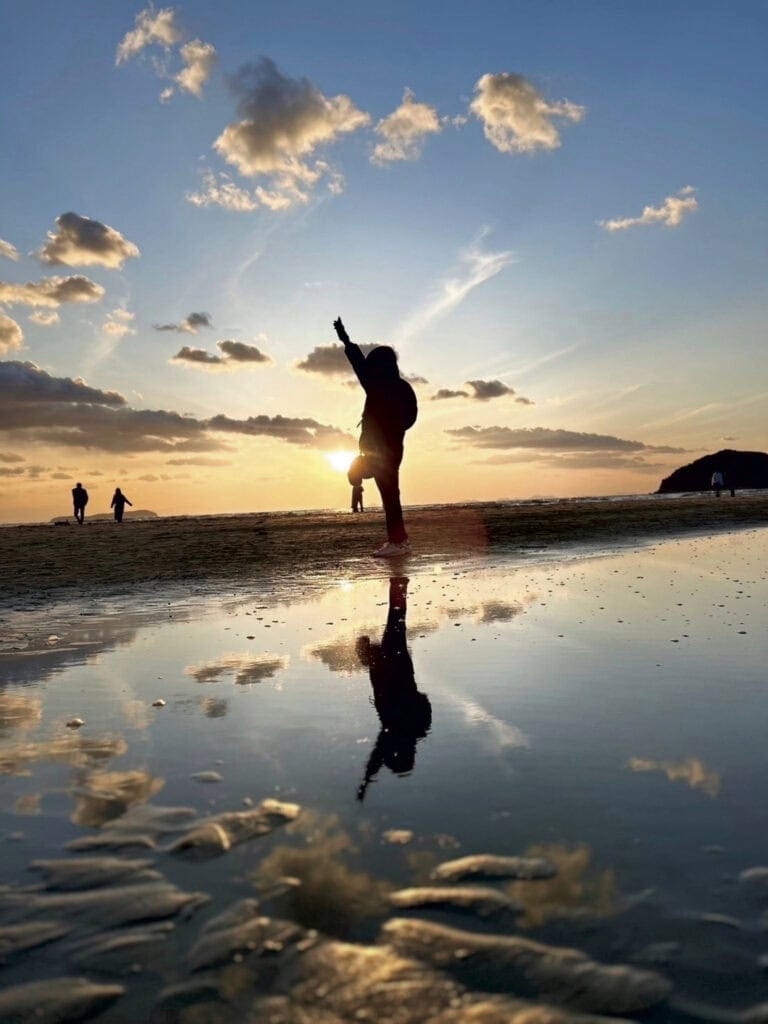 そしてまたある日は父母ヶ浜へ