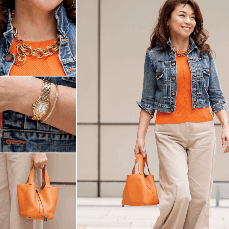 【60代のコスパ服】「ZARA」の美脚ワイドパンツには、旬のショート丈トップスを合わせてスタイルアップ！