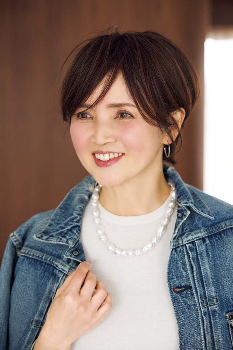 『素敵なあの人』2025年7月号付録　タバサコラボ　バロックパール調チェーンアクセサリー