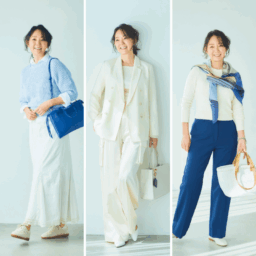 【第4位】【60代ファッション】大人のおしゃれにこそ「白」が必須！この春60代が着るべきホワイトコーデ6選！