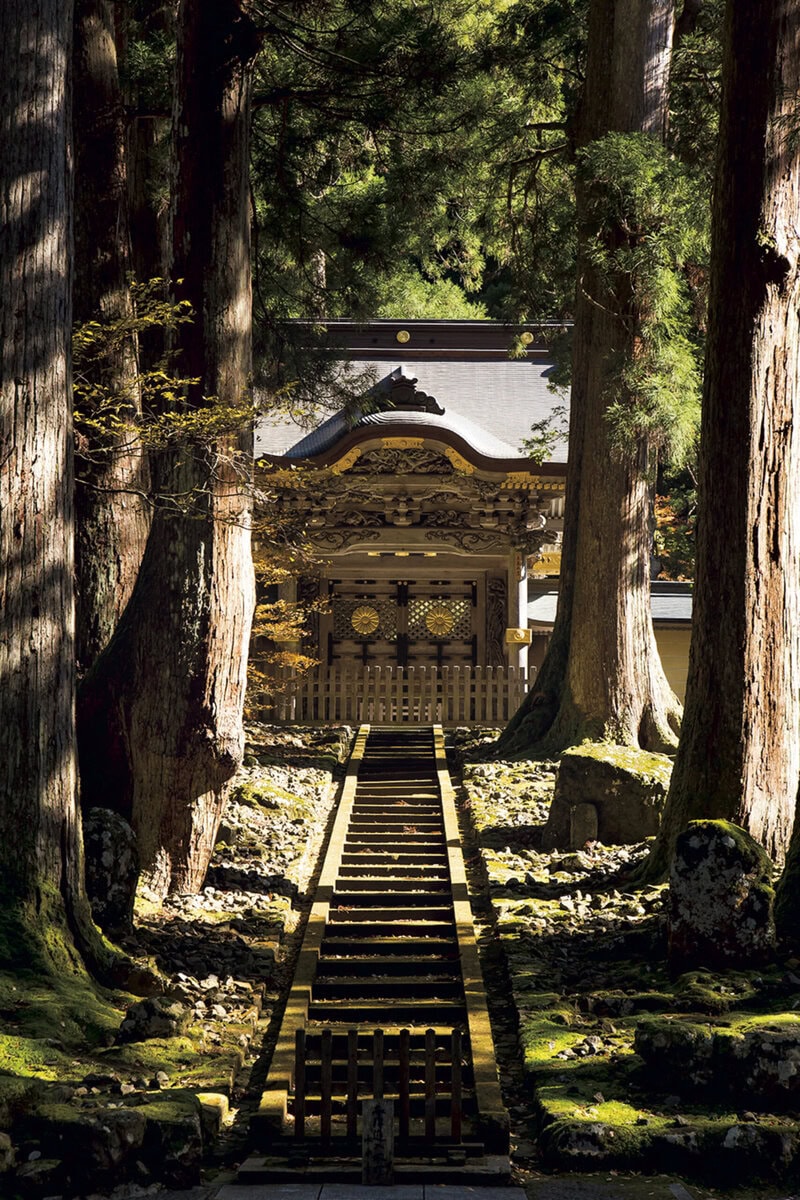 皇室や新しい住職を迎える際に開かれる「唐門」。／大本山永平寺提供