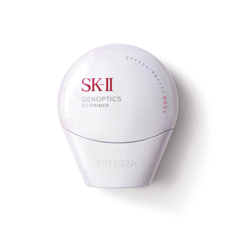 ジェノプティクス CC プライマー ロージーピンク SPF50+・PA++++ 30g ¥9,900(編集部調べ)/ SK-II