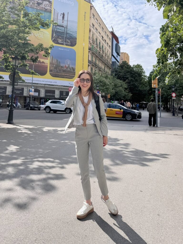 バルセロナ旅行のスタイリング
