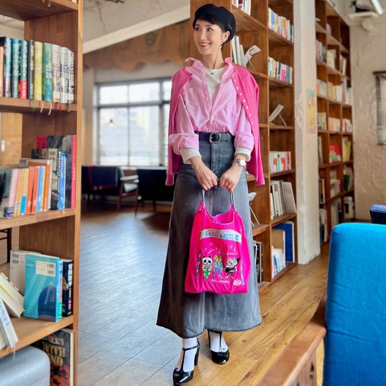 60代ファッション】春は60代こそ「ピンクをちりばめたい大作戦