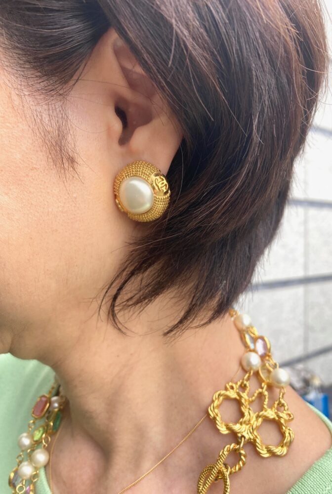 「シャネル」のイヤリング