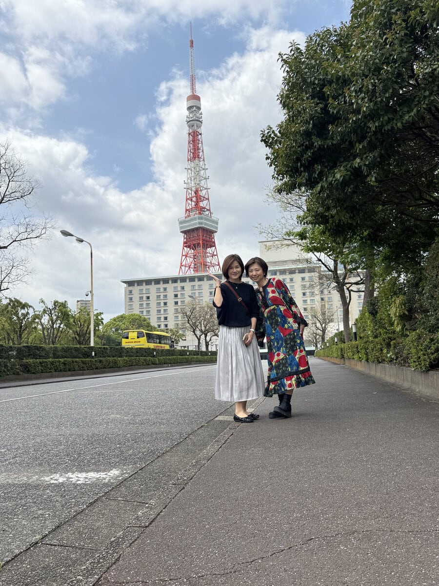 60年を超えて、エントランスの変わらぬ景色にほっとします
