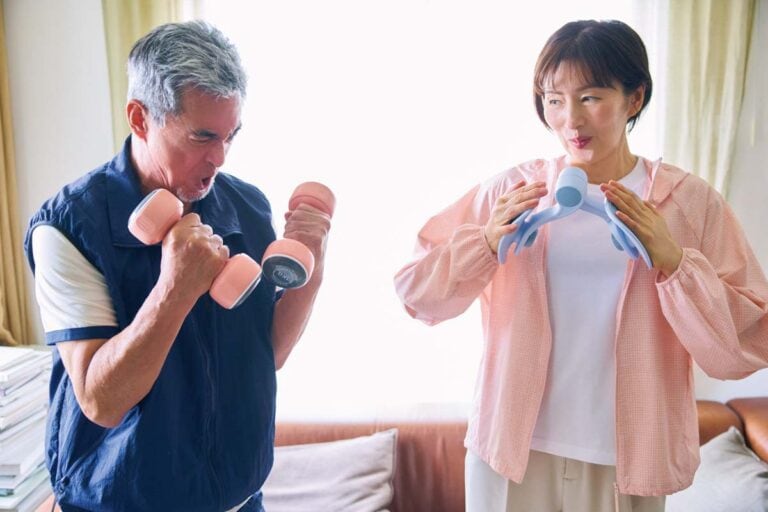 夫婦で家トレ