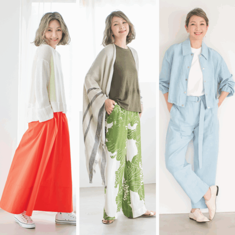 【第3位】【60代ファッション】春の本命服は「バナナ・リパブリック」にあり！着るだけで大人の華やぎを添えてくれる3スタイルをお届け！