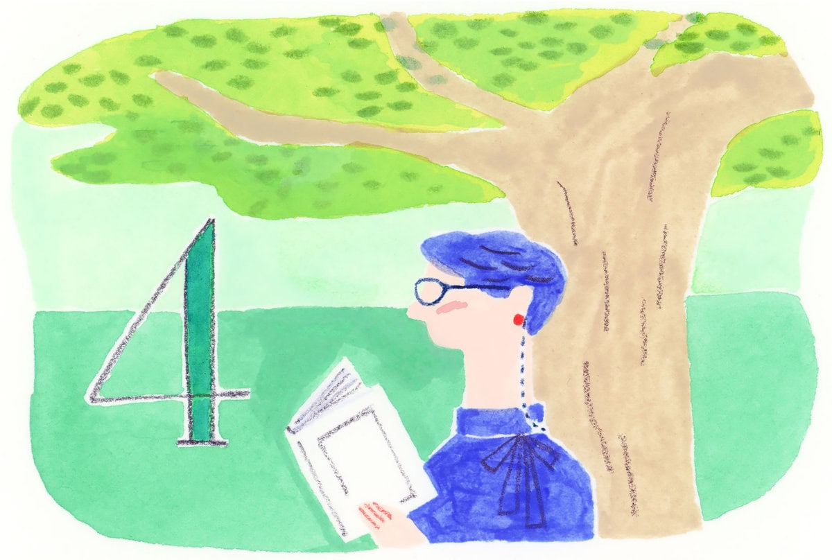 数秘術４のイラスト
