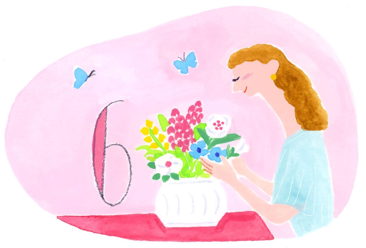 数秘術６のイラスト