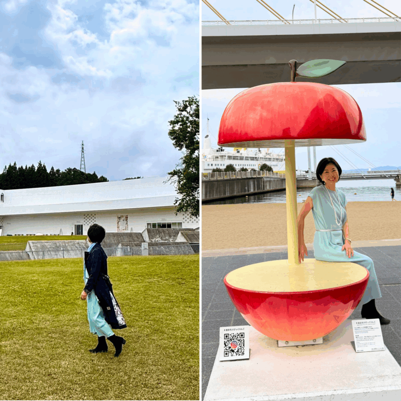【60代女子旅】青森グルメ「一八寿し」「お食事処おさない」を堪能し、「青森県立美術館」でアートにふれる！心もおなかも満たされる女子旅レポート！【旅インフルエンサーの青森旅・後編】