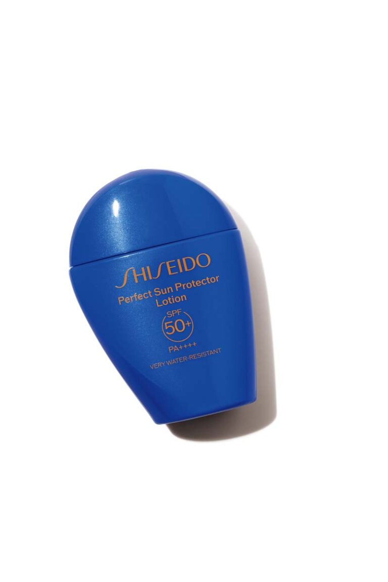 SHISEIDO パーフェクト  サンプロテクターローション SPF50+・PA++++  50㎖ ¥6,600／SHIEIDO