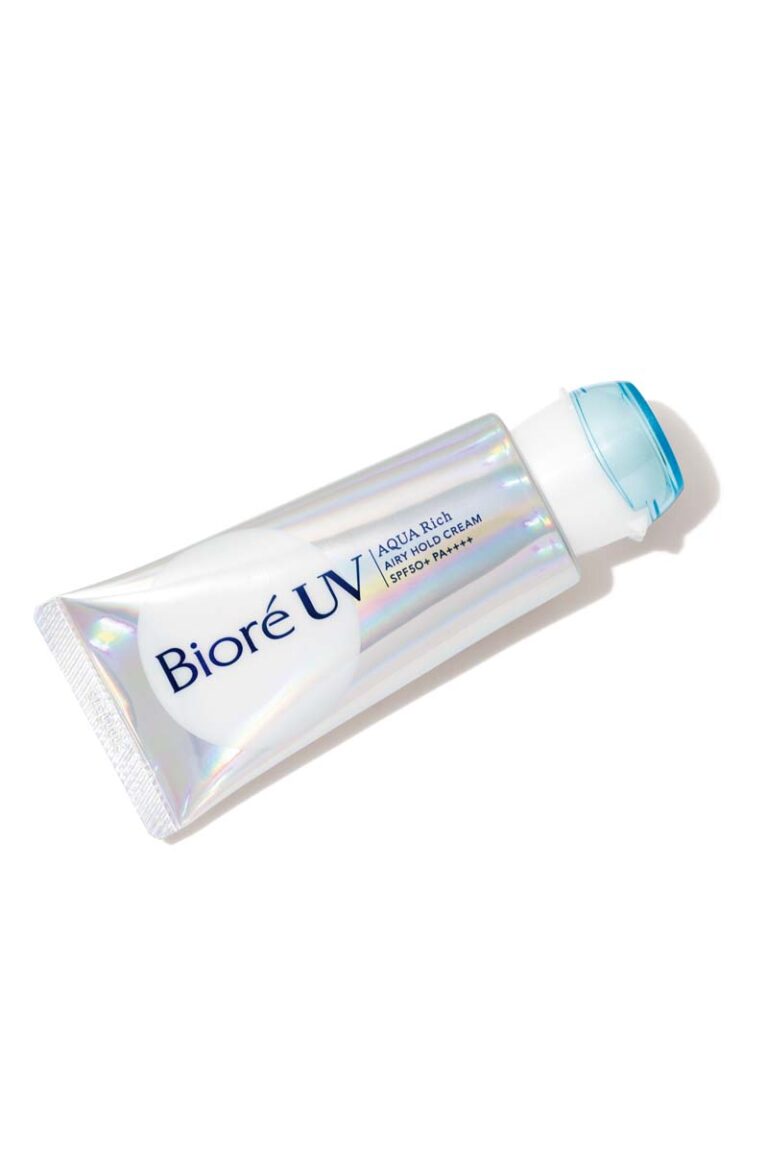 ビオレUV アクアリッチ エアリーホールドクリーム SPF50+・PA++++ 70g ¥1,430（編集部調べ・店舗限定発売）／花王