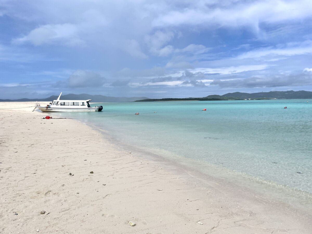 沖縄　久米島　はての浜