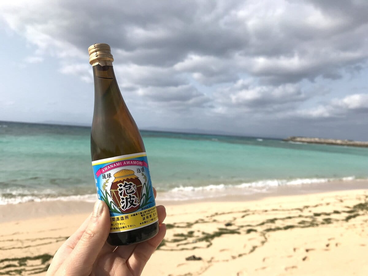 沖縄　波照間島　泡波