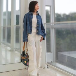 通気性が良いリネン素材（ZARA）