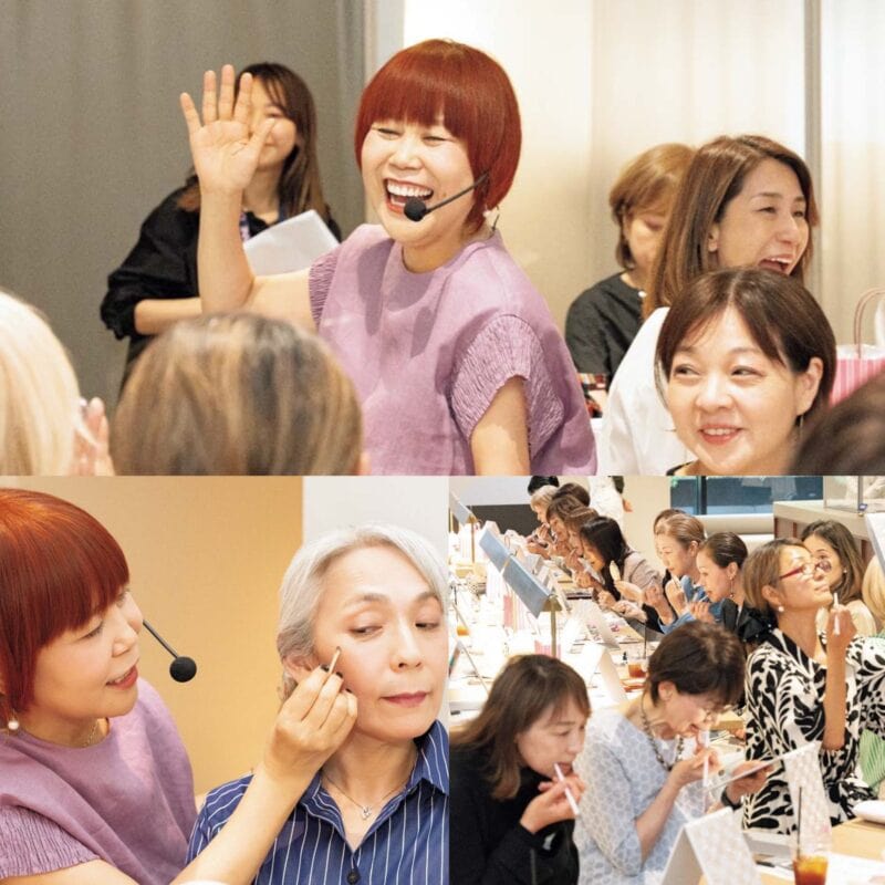 【60代メイク】大人気プチプラコスメ「セザンヌ」を使って素敵世代の「あるある悩み」を解決！【『素敵友の会』会員限定 第５回目素敵カルチャースクールレポート！】