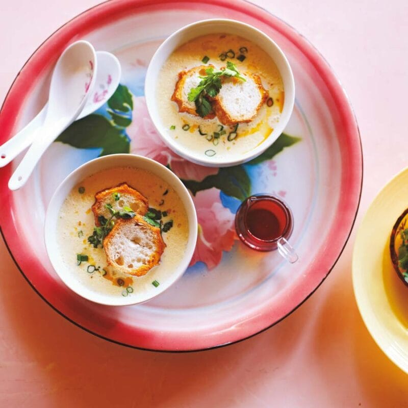 【台湾料理】スーパーにある食材で簡単に作れる！ 「豆乳スープ」のレシピ