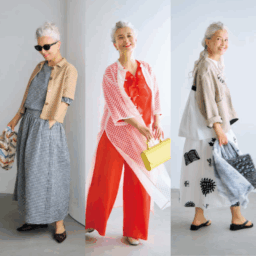 【第5位】【60代ファッション】大人が柄物を品よく取り入れるには？ 初夏にぴったりの柄物コーデを結城アンナさんが披露！