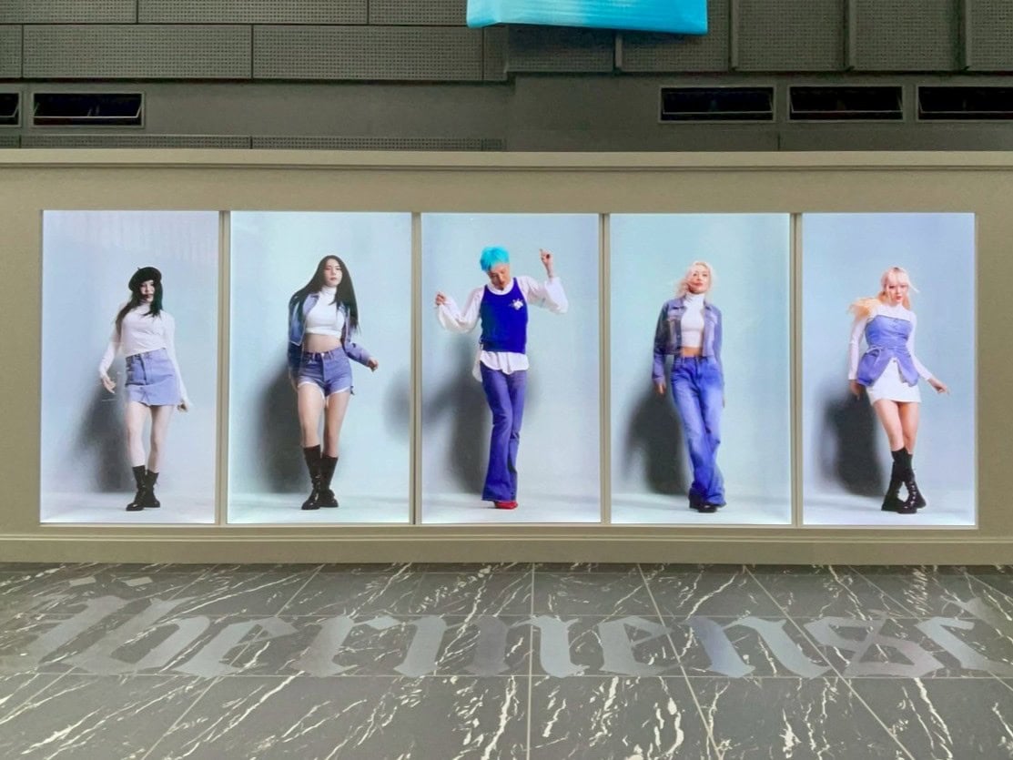 G-DRAGON展示会ホログラム動画コーナー