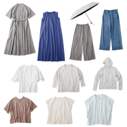 【第5位】【60代の機能服】この夏は涼しくておしゃれな服しか着たくない！「ユニクロ」「無印良品」「ドゥクラッセ」ほか酷暑を乗り切る涼やかアイテム11選