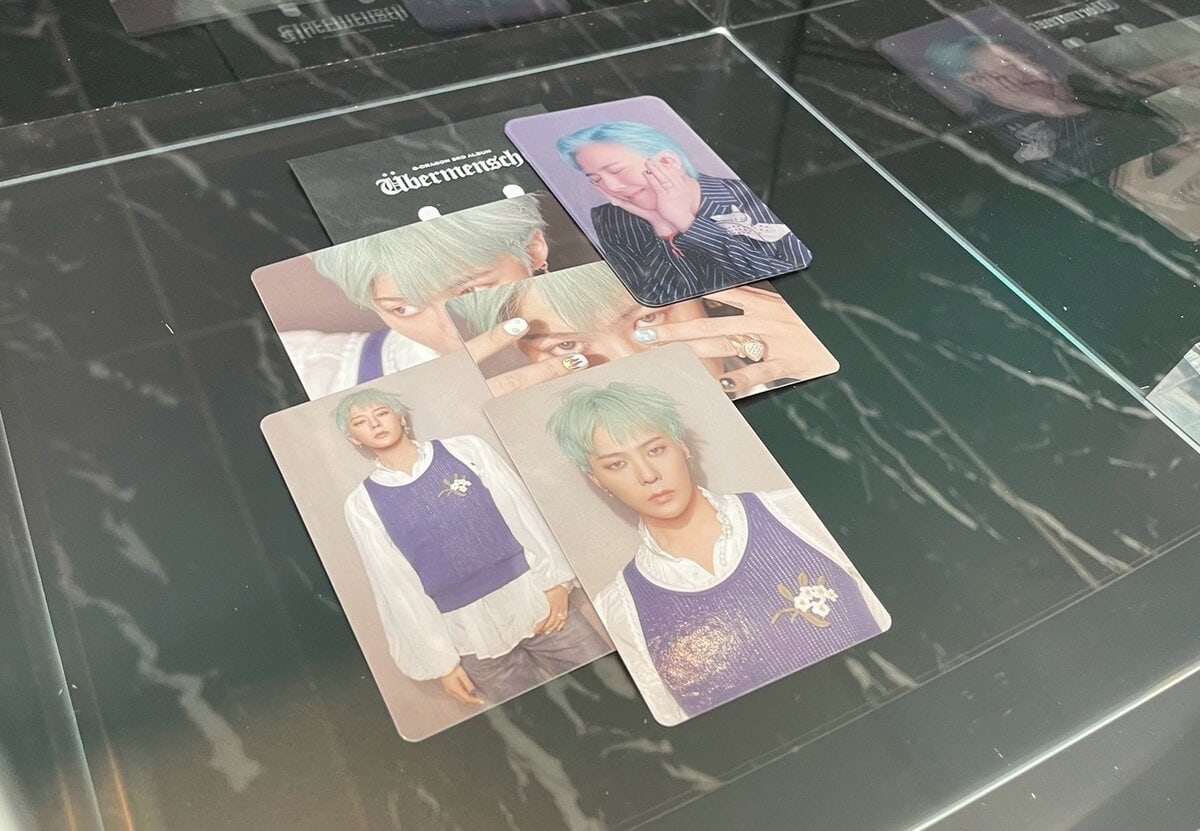 G-DRAGON展示会カードセット