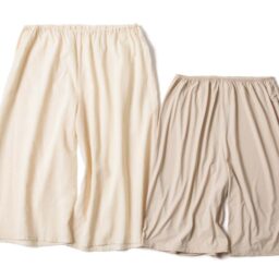 ペチパンツ※なくなり次第販売終了¥790／ジーユー、ハーフパンツ¥11,000／プリスティン（プリスティン本店）
