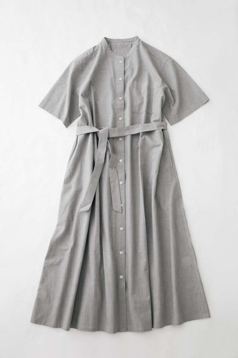 涼感 半袖シャツワンピース¥5,990／無印良品（無印良品 銀座）