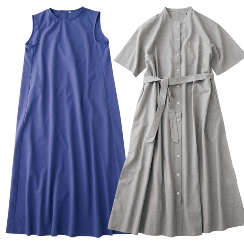 【60代の涼ファッション】夏は涼しくて着心地のいい服しか着たくない！「無印良品」の「風を通す」シリーズならおしゃれも着心地も両方叶う！