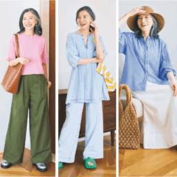 【第5位】【60代ファッション】薄着の季節に60代が着映えるアイテムを探すなら？「GAP」で始める初夏のおしゃれ計画！素敵世代のおすすめコーデ3選