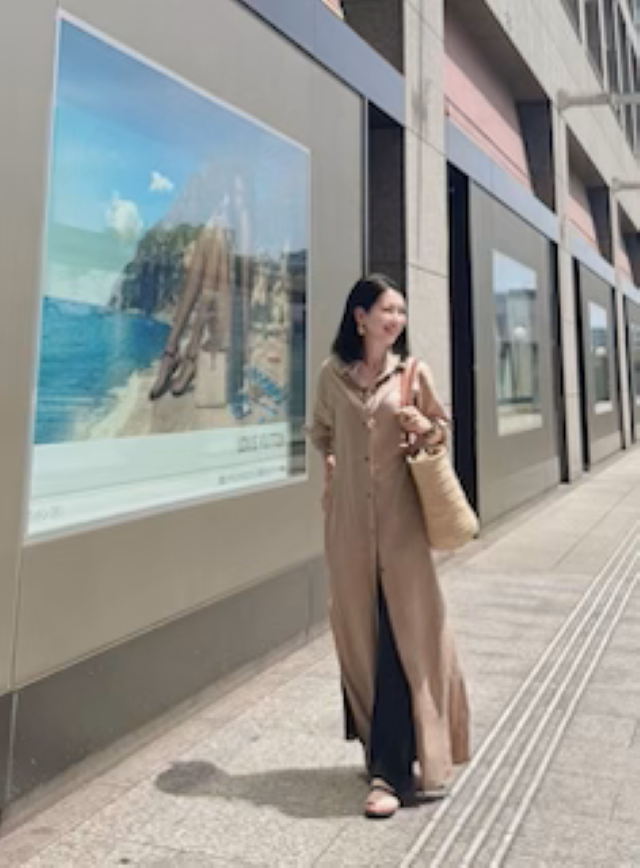 Linen long Shirts …L'Appartement Skirt .. CP SHADES Bag ... CELINE Shoes ... Deuxieme Classe Necklace & Bangle … STUDIO CHERIE