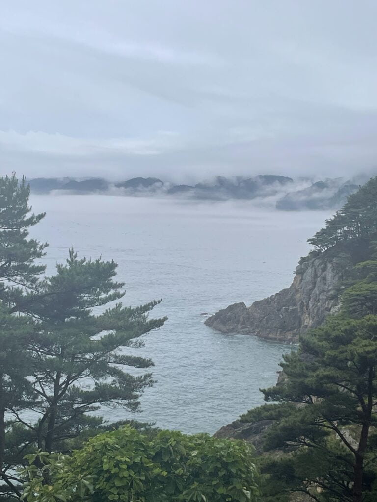 三陸の海