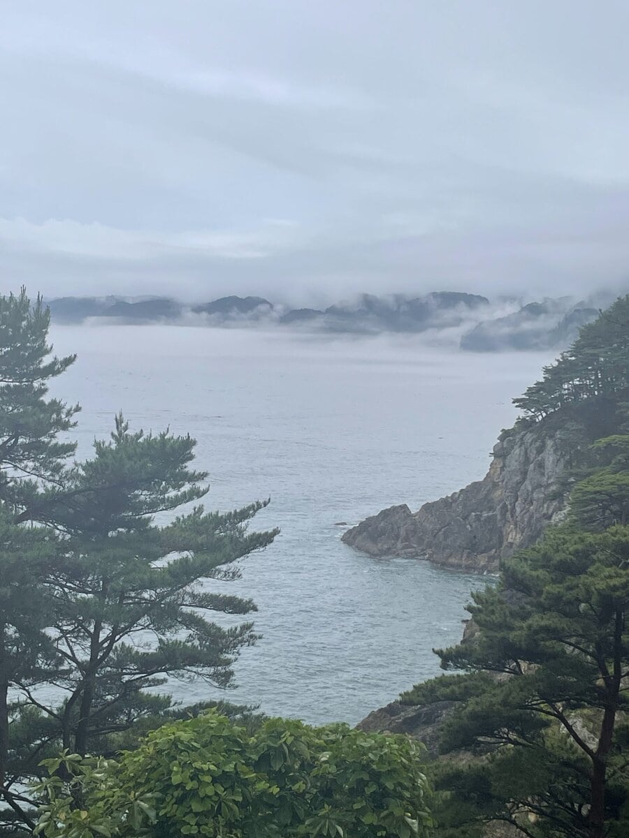 三陸の海