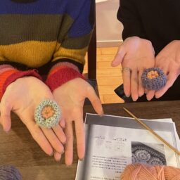 若者2人が作った作品