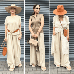 MOTOMIさんの「ZARA」ワイドパンツコーデ3選