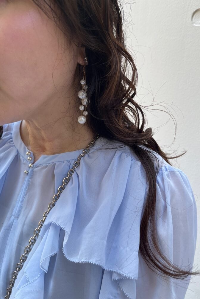 「ツノジュエリー」のパールピアス