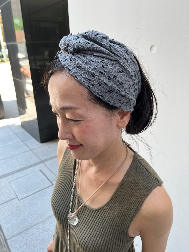「ニコアンド」のターバン