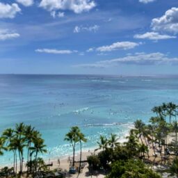 ハワイの海
