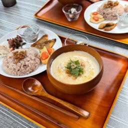 ランチで頼んだ豆乳スープランチ