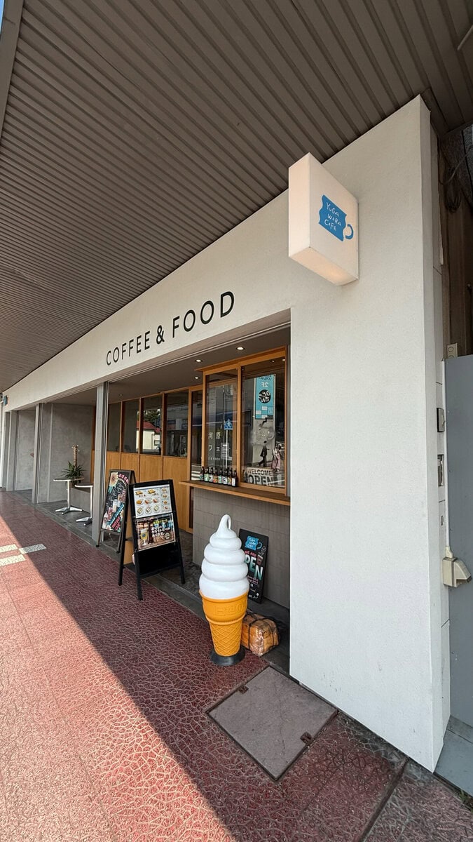 カフェ入り口